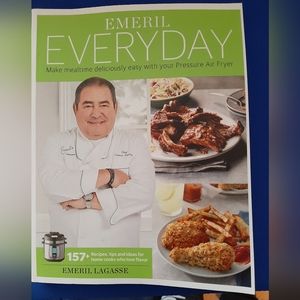 NWT Emeril Everyday Cookbook with 157 recipes